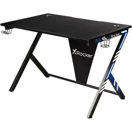 X Rocker Ocelot Gaming-Tisch Aluminium Carbon schwarz