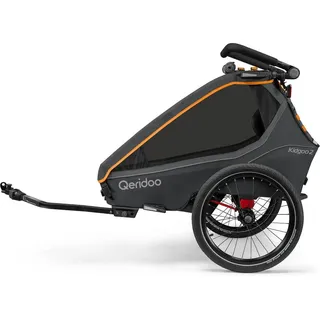 Qeridoo Kidgoo 2 Kinderanhänger orange 2024