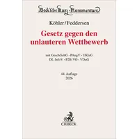 C.H. Beck Verlag Gesetz gegen den unlauteren Wettbewerb. UWG