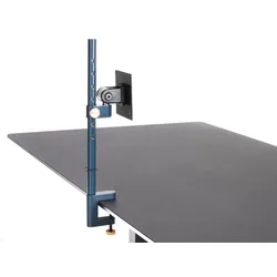 APTO Tisch Monitorhalterung bis 27 Zoll mit Tischklemme, marineblau