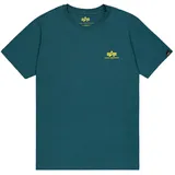 Alpha Industries Backprint T-Shirt petrol XL