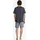 SCHIESSER Pyjama Night & Home Grau kariert / Blau 56