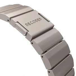 decoded Titanium Strap for Apple Watch Ultra 1&2 Titanium Natural