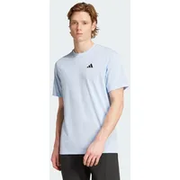 adidas Herren Train Essentials Feelready Training Tee, Glow Blue/Black, XL