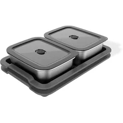 Weber WORKS Serviertablett-Set - einsetzbar in Seitentisch