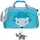 Elephant Gin Sporttasche Kinder Jungen Mädchen klein Turntasche Tasche Reisetasche 38 cm 14 Liter Kindersporttasche Tiere Elephant Kids +e (Igel Türkis 356)