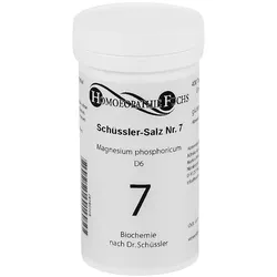 HOMOEOPATHIEFUCHS Schüssler-Salz Nummer 7 Magnesium phosphoricum D6 Biochemie 400 St Tabletten