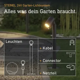 Steinel Außenstrahler Glas/Metall 572,0 cm 7,84 W Anthrazit