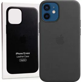 Apple iPhone 12 mini Leder Case mit MagSafe schwarz