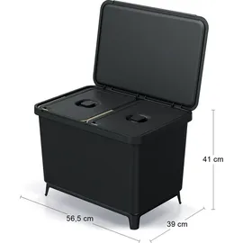 KEDEN Recycling-Sortieranlage 2 x 23L Keden