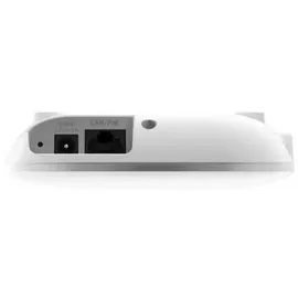 Netgear (WAX210) – WiFi 6-Dualband mit AX1800-Geschwindigkeit | 1 x 1G-PoE-Netzwerkanschluss | Bis zu 128 Geräte | 802.11ax | WPA3 | Bis zu 4 SSID-Netzwerke, ohne Netzteil
