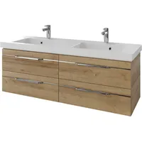 Saphir »Serie Balto Mineralmarmor-Waschtisch mit Unterschrank, 147,8 cm breit«,