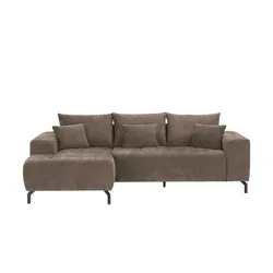 Ecksofa   Astrid ¦ braun ¦ Maße (cm): B: 252 H: 94 T: 150