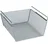 Wenko Einhängekorb M zum Einhängen in Regal oder Schrank 27,5 x 28 x 15 cm silber