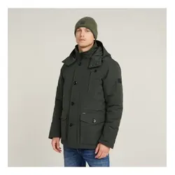 G-Star für Herren. D26403-D908-995 Wodan Jacke dunkelgrau (M), Lässig, Recyceltes Polyester, Nachhaltig