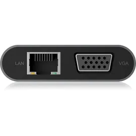 Icy Box IB-DK4040-CPD, - Dockingstation - USB-C