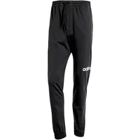 Adidas Essentials Linear Single Jersey Joggers Black / White