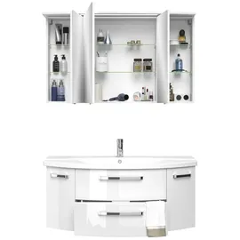 Pelipal Badmöbel-Set 4010 3-tlg. Weiß