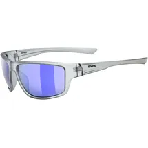 Uvex Sportstyle 230 - Smoke Matt - Mirror Blue