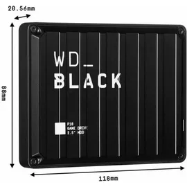 Western Digital Black P10 Game Drive 4 TB USB 3.2 WDBA3A0040BBK-WESN