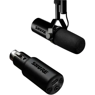 Shure SM7dB Dynamisches Sprach-und Gesangsmikrofon mit integriertem Vorverstärker - Schwarz