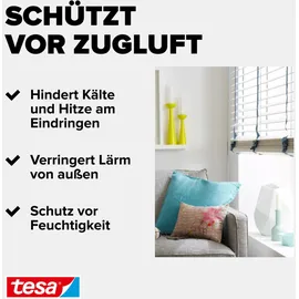 Tesa P-Profil Fensterdichtung 6 m x 9 mm