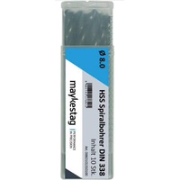 Alpen 0060100255100 HSS Spiralbohrer 2.55mm Gesamtlänge 57mm DIN 338