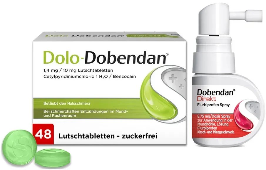 Dobendan Halsschmerzen-Set 1 Set