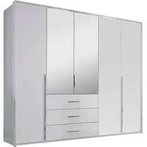 Rauch Drehtürenschrank Montclar 254 x 225 x 65 cm Weiß