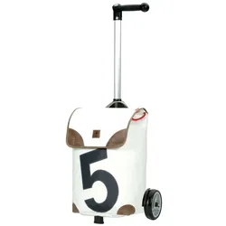 360° Taschen Lee Trolley graue Zahl mit schwarzem Griff