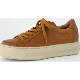 Paul Green 5241 Damen Plateau-Sneaker Braun 40