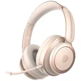 SADES Builder SA-208 gold/rosa, USB, kabellos Gaming-Headset (Bluetooth, USB-C, Bluetooth) rosa
