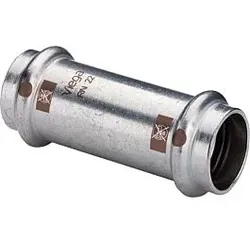 Viega Temponox Schiebemuffe 809225 22 mm, Stahl, nicht rostend, SC-Contur