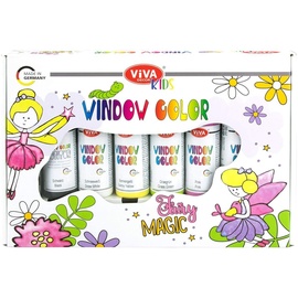 Viva Decor Viva KIDS Window Color-Set "Fairy Magic" 6 Stück