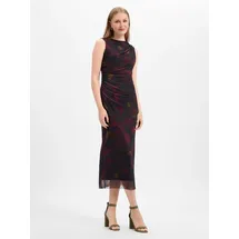 Zero A-Linien-Kleid Schwarz/Rot 42