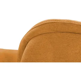 Hukla Relaxsessel Pierre Flachgewebe 75 x 108 x 87 cm Gelb elektrisch
