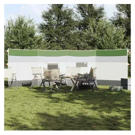 vidaXL Camping-Windschutz Grün 510x153 cm Wasserdicht