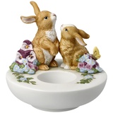 Goebel Kerzenhalter Frühlingserwachen Ostern Jahresedition, aus Porzellan hergestellt, Maße: 12 x 12 x 12 cm, 66-845-70-1