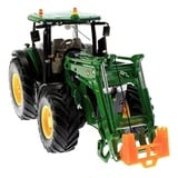 Adapter für Siku Control 32 - Frontlader Zubehör an John Deere 7R und Fendt 939