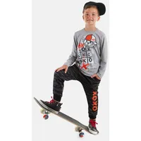 Denokids Set I Win in Grey Melange | Gr.: 122