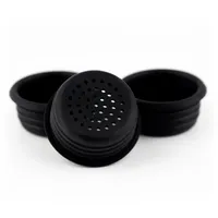 Ankerkraut Streueraufsätze für Korkengläser zum einfachen Dosieren, 3-er Set groß, 2 mm Lochgröße