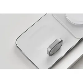 Nomad Base One Max 3-in-1 with MagSafe Silver - Silber