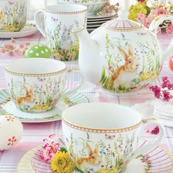 HAPPY EASTER Teekanne mit Deckel & Teesieb – 1x R0920