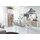 GUTMANN FACTORY Tampa 180 x 86 x 48 cm Weiß