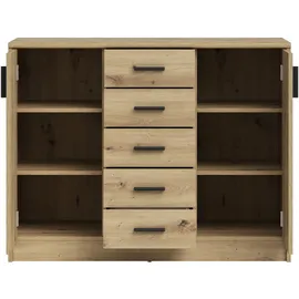 HBZ Nelly Kommode 109 x 86 x 50 cm Braun
