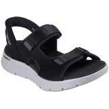 SKECHERS Go WALK FLEX Sandal Easy Entry Sportsandale, schwarz 47 EU