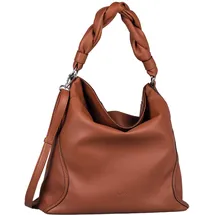 Gabor Kristy Damen Hobo Bag Schultertasche Mittelgroß Braun