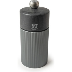 Peugeot Salzmühle Line 12 cm, Dunkelgrau/Karbonschwarz, Pfeffermühle + Salzmühle, Grau, Schwarz