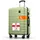 Travely Polycarbonat 4-Rollen 67 cm / 60 l grün