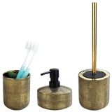 Wenko Badaccessoires-Set Rivara, 3-teilig